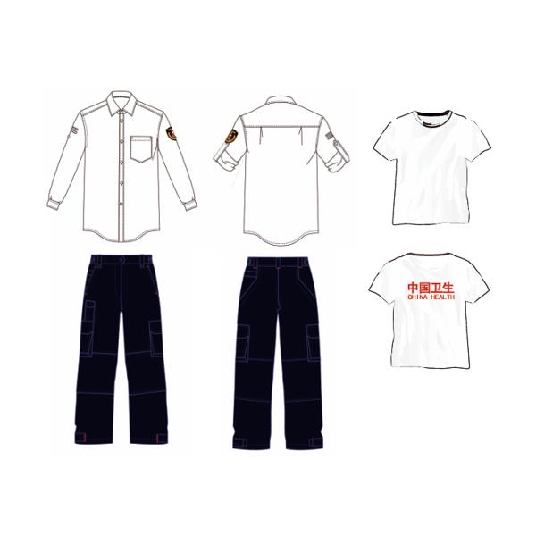 衛生應急服裝——夏裝襯衫、哈弗紅速干翻領(lǐng)、夏褲